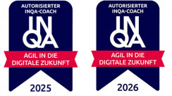 Zertifikat INQA Coach 2025 und 2026